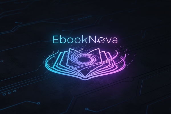 Logo EbookNova Futuriste